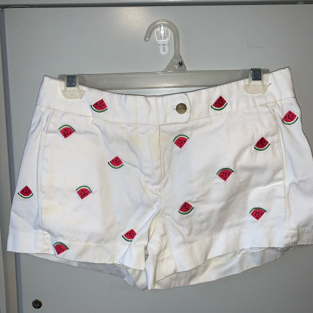 J. Crew Watermelon Print Shorts